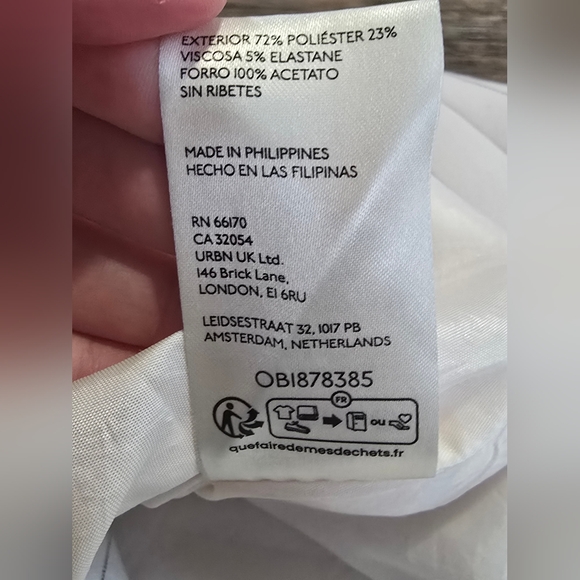 Maeve Anthropologie Striped Roll Sleeve Blazer Size US 14 - Picture 5 of 9